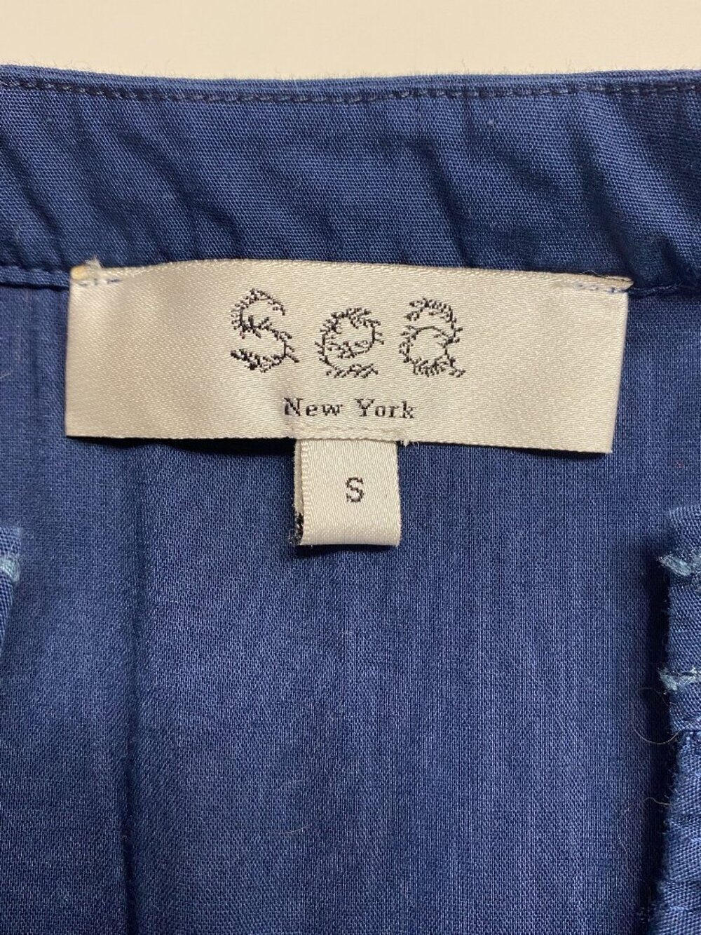 Sea NY Jeanetta Eyelet Short Sleeve Dress Small - Picture 7 of 10